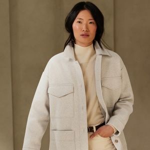 Banana Republic Factory 4 pocket Shacket-NWT